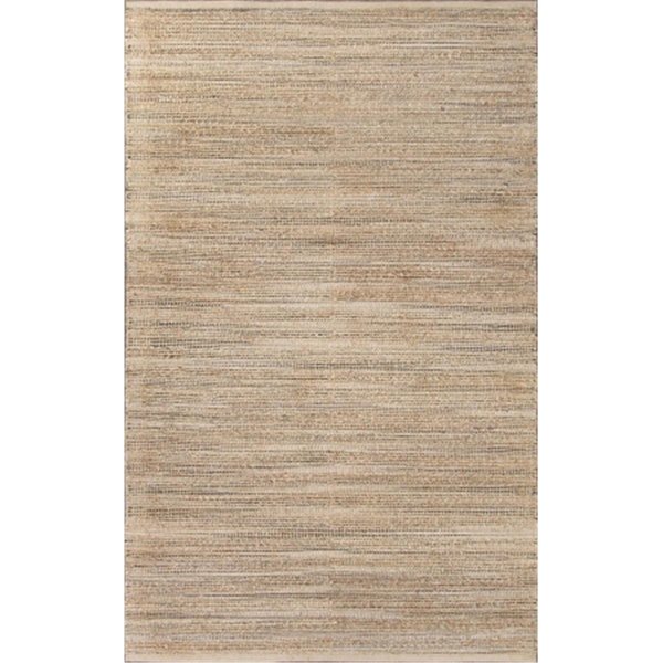 Jaipur Rugs Naturals Solid Pattern Cotton- Jute Taupe-Gray Rug - HM13 RUG113248